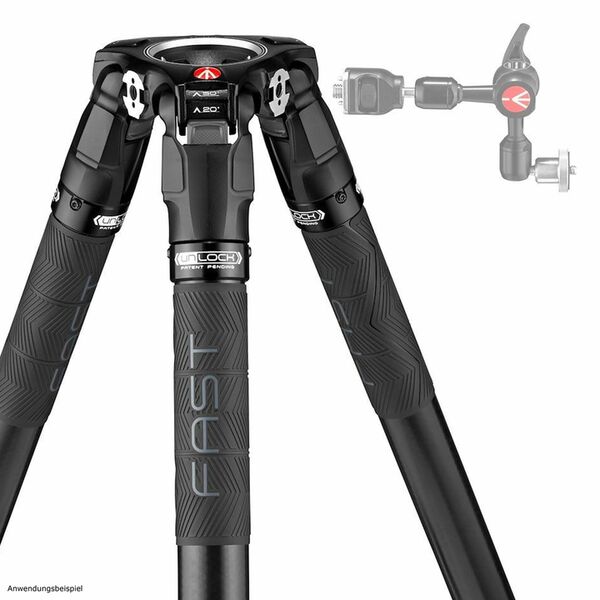 Manfrotto Carbon-Einzelrohrstativ 635 Fast 
