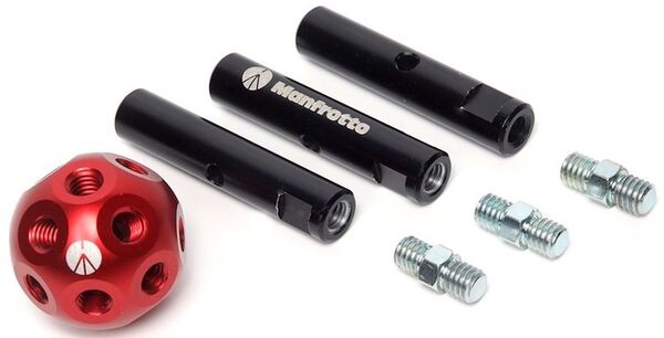 Manfrotto Dado Kit, 3 Rohre 