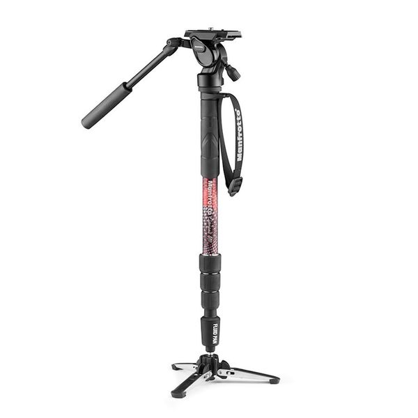 Manfrotto Element MII Video-Einbeinstativ Aluminium  mit Fluidkopf