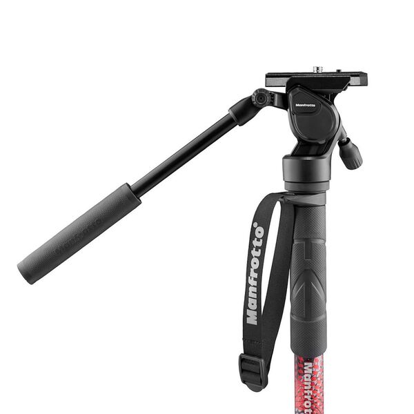 Manfrotto Element MII Video-Einbeinstativ Aluminium  mit Fluidkopf