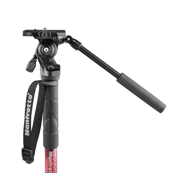 Manfrotto Element MII Video-Einbeinstativ Aluminium  mit Fluidkopf