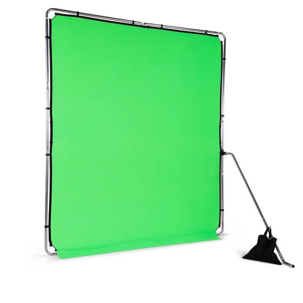 Manfrotto EzyFrame Hintergrund 2 m x 2,3 m  Chromakey Grün