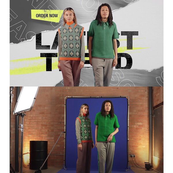 Manfrotto EzyFrame Hintergrund 2 m x 2,3 m  Chromakey Blau