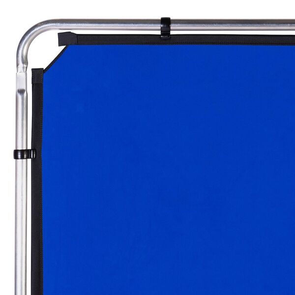 Manfrotto EzyFrame Hintergrund 2 m x 2,3 m  Chromakey Blau