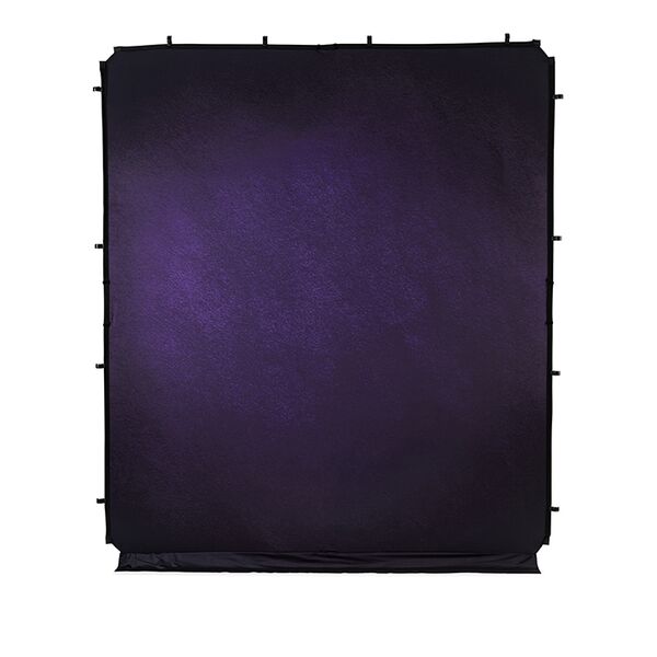 Manfrotto EzyFrame Vintage Background Cover  2x2.3m aubergine