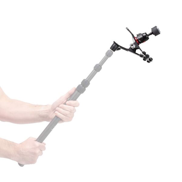 Manfrotto Federklemme mit Zubehörschuh 