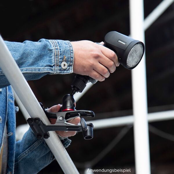 Manfrotto Federklemme mit Zubehörschuh 