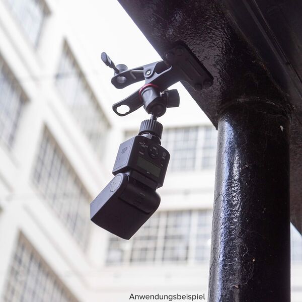 Manfrotto Federklemme mit Zubehörschuh 