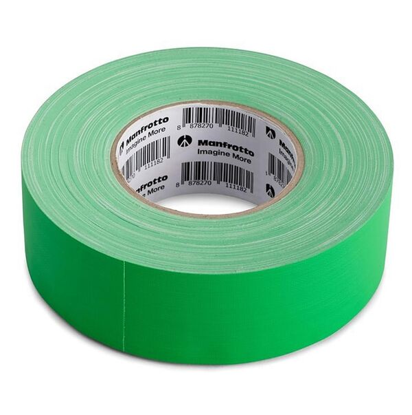 Manfrotto Gaffer Tape Chroma Key  50mm x 50m Green