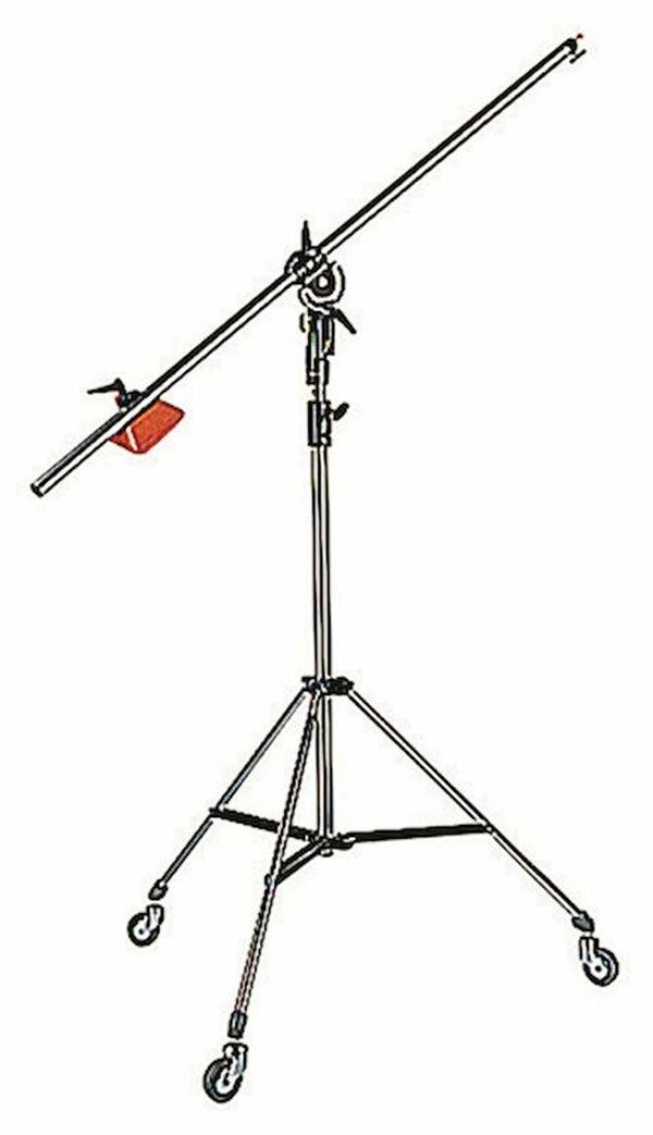 Manfrotto 085BS Galgen + Gew. und Stativ Cine 