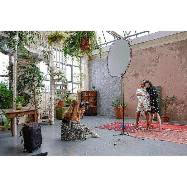 Manfrotto HaloCompact Plus Reflektor  98 cm Silber/Weiß