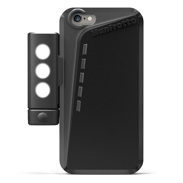 Manfrotto KLYP+Set  iPhone 6 inkl. SMT LED  schwarz
