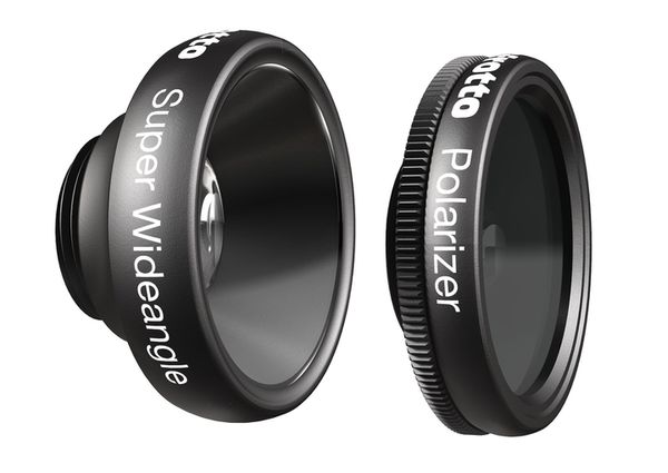 Manfrotto KLYP+Set Superweitwinkel + Polfilter Objektiv 