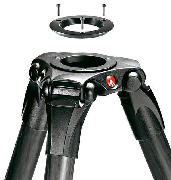 Manfrotto Kompaktes Carbon-Videostativ mit 3 Auszügen 