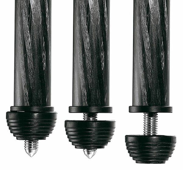 Manfrotto Kompaktes Carbon-Videostativ mit 3 Auszügen 