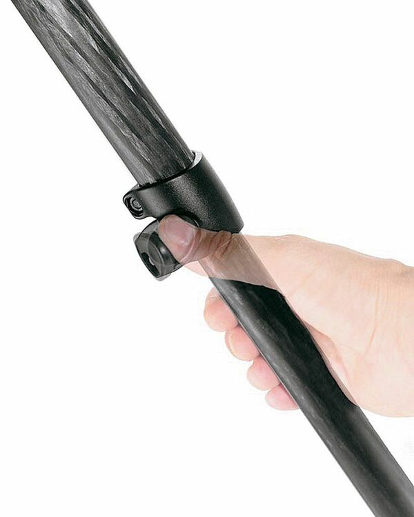 Manfrotto Kompaktes Carbon-Videostativ mit 3 Auszügen 