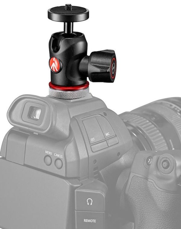Manfrotto Kugelkopf Micro 492 mit Blitzschuh 