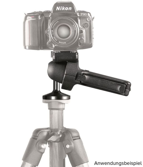 Manfrotto Kugelkopf mit ergonomischem Griff und Friktionsrad 
