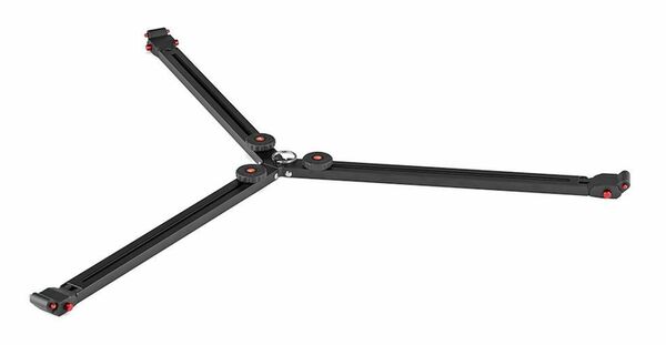 Manfrotto Nitrotech 608 & Alu Fast Doppelrohr-Stativ 