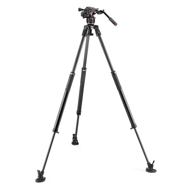 Manfrotto Nitrotech 608 & Carbon Fast Stativ 