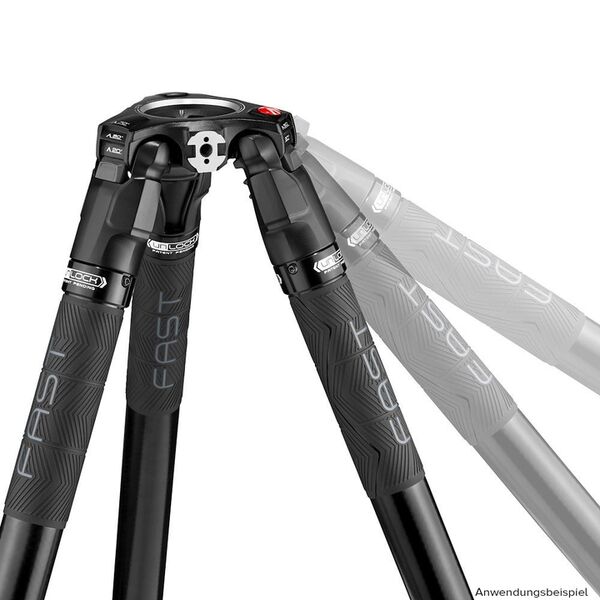 Manfrotto Nitrotech 608 & Carbon Fast Stativ 