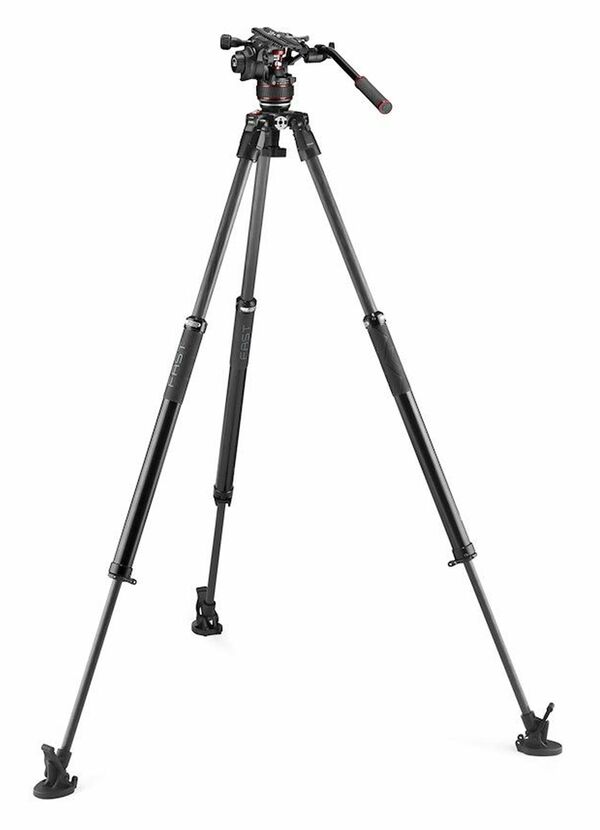 Manfrotto Nitrotech 612 & Carbon Fast Stativ 