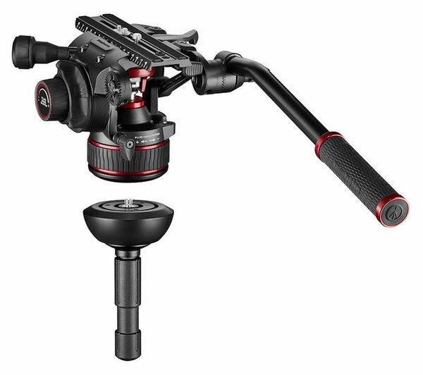 Manfrotto Nitrotech 612 & CF Fast Doppelrohr-Stativ 