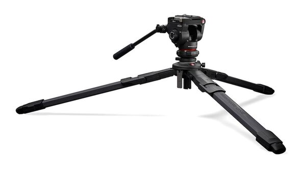 Manfrotto One Carbon Stativ 500X Fluid- Kopf 