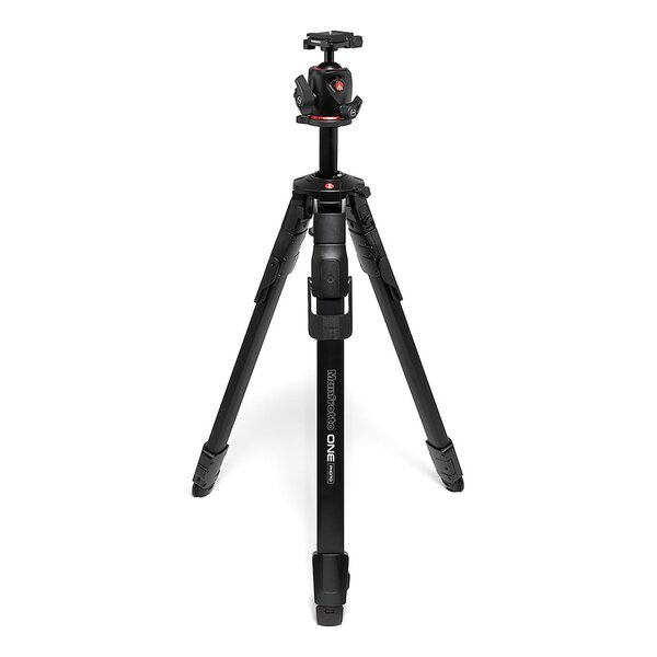 Manfrotto One Photo Alu Stativ mit Kugelkopf AS (Q6T) 