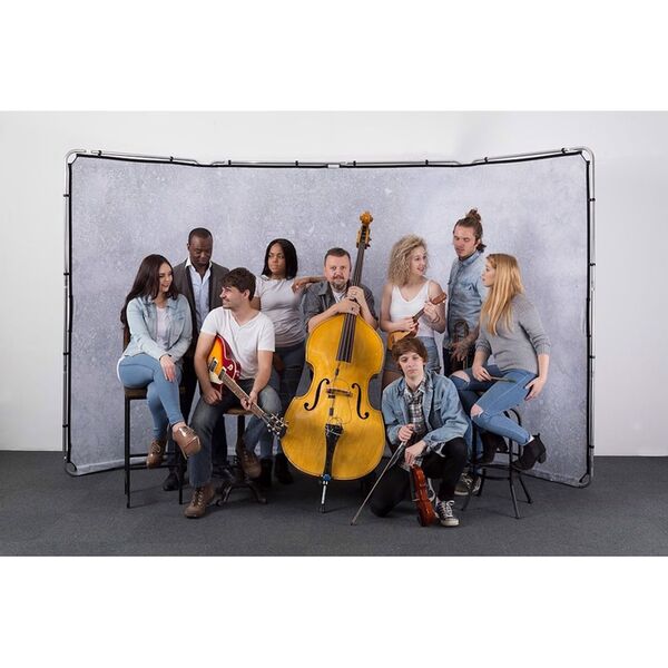 Manfrotto Panorama Hintergrund 4m  Kalkstein