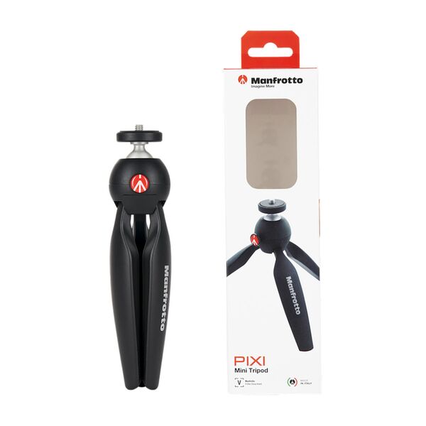 Manfrotto PIXI Mini-Stativ schwarz 