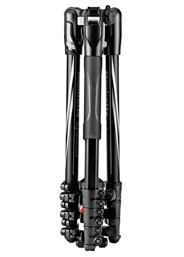Manfrotto Stativ Befree Advanced Alu Reisestativ Kit QPL mit Kugelkopf  Aluminium schwarz