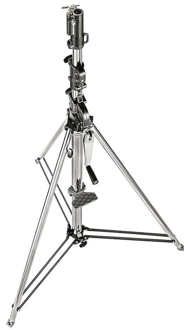 Manfrotto Stativ Wind-Up Silber 3-tlg. 