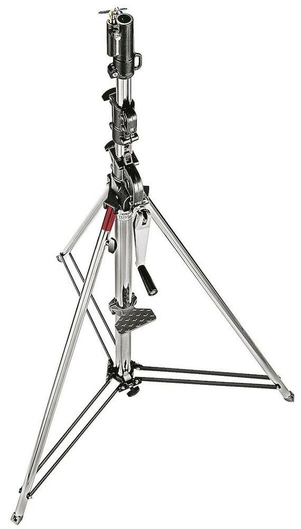 Manfrotto Stativ Wind-Up Silber 3-tlg. 