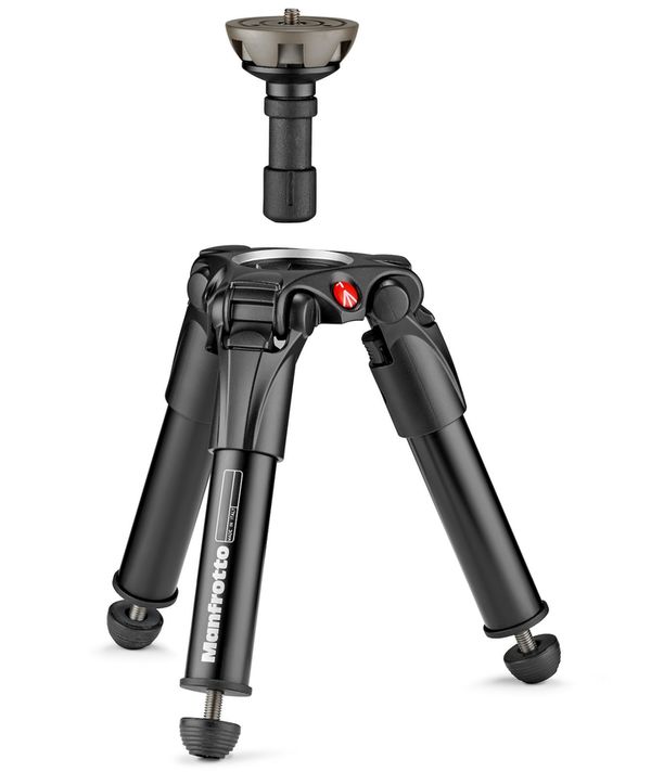 Manfrotto Virtual Reality Aluminium Stativ mit Halbschale 
