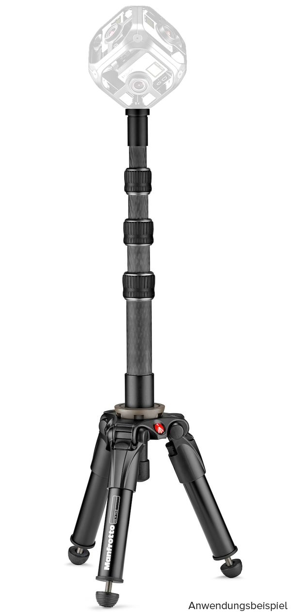 Manfrotto Virtual Reality Aluminium Stativ mit Halbschale 