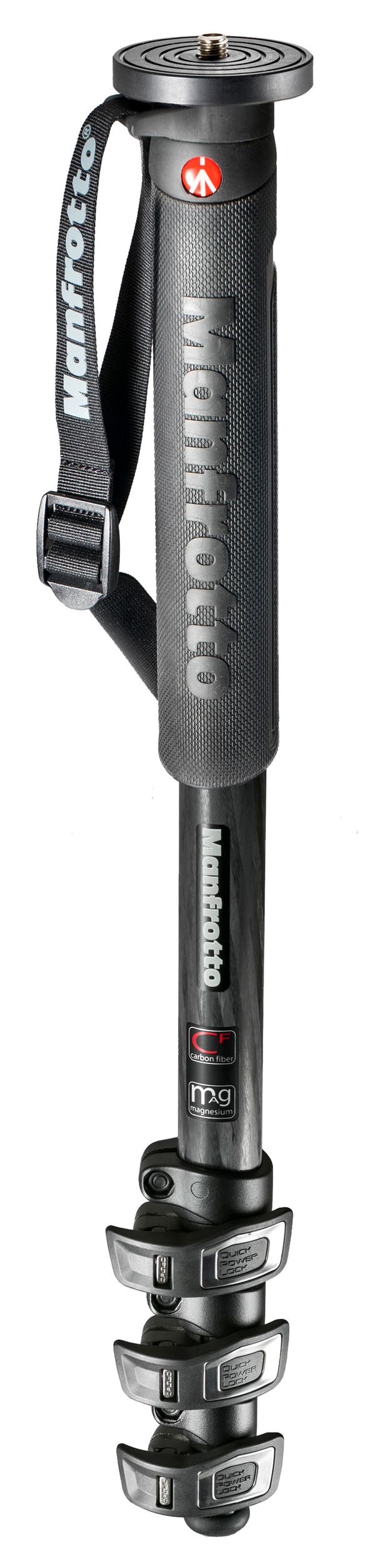 Manfrotto XPRO Carbon Einbeinstativ PRIME 4 Sektionen 