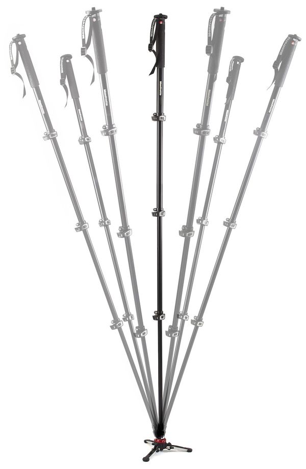 Manfrotto XPRO Einbeinstativ mit Fluidneiger 