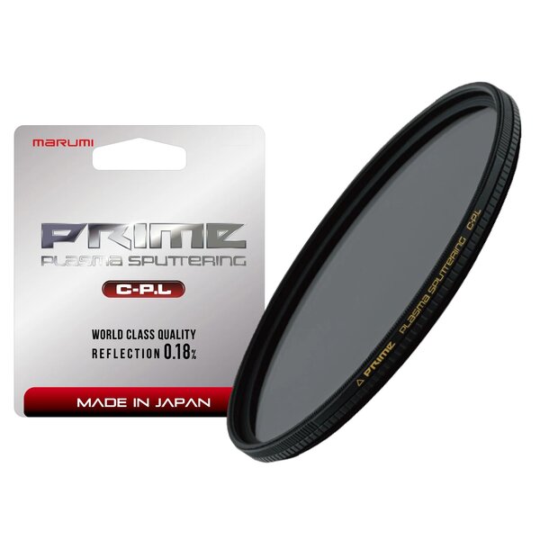 Marumi PRIME Plasma Sputtering Polarizing Filter  62mm