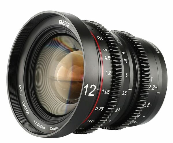 Meike 12mm T2.2 Cine Lens  Micro Four Thirds