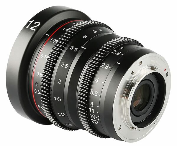 Meike 12mm T2.2 Cine Lens  Micro Four Thirds