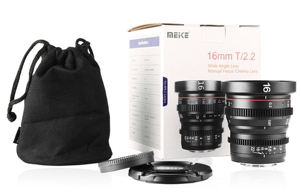 Meike 16mm T2.2  Cine Lens  Micro Four Thirds