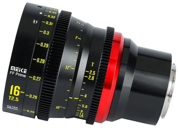 Meike 16mm T2.5 Cine Lens  Sony FE-Mount