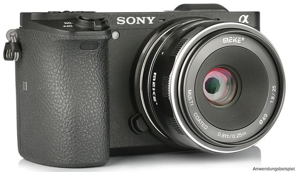 Meike 25mm f/1,8  Sony E-Mount