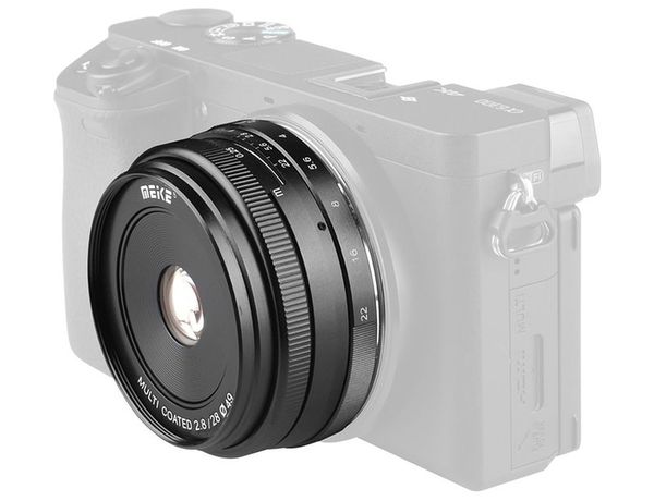 Meike 28mm f/2,8  Canon EF-M