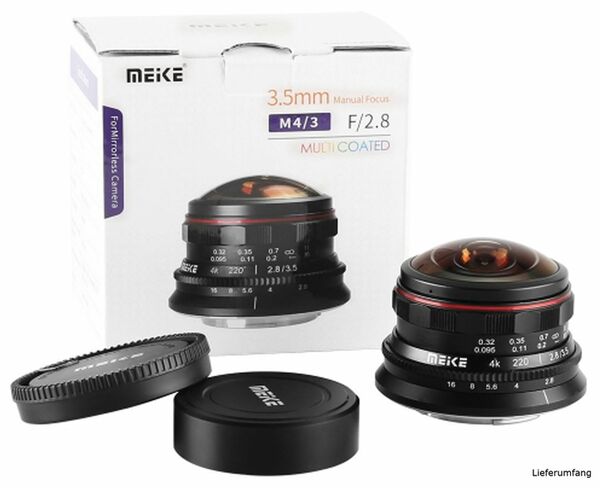 Meike 3,5mm f/2.8  Micro Four Thirds