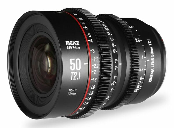 Meike Super 35 Prime Cinema Lens 50mm T2.1  Canon EF