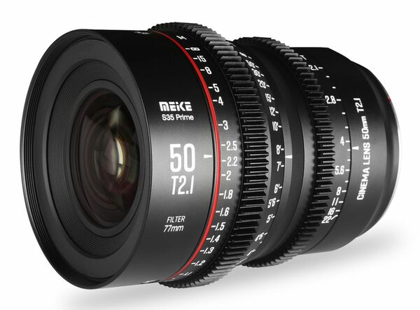 Meike Meike Super 35 Prime Cinema Lens 50mm T2.1  PL Mount