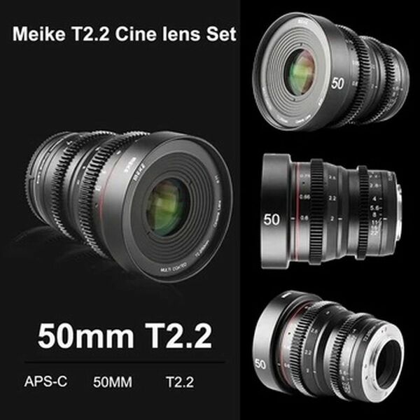 Meike 50mm T2.2 Cine Lens  Fujifilm X