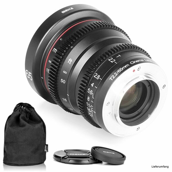 Meike 65 mm T/2.2 Cinema  Sony E-Mount